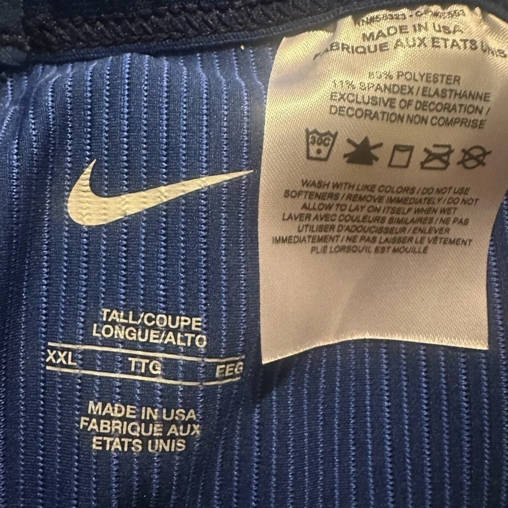 New Nike Pro Elite Olympic Racing Tights Running Pants AO8496-000 Blue Size - Picture 7 of 8
